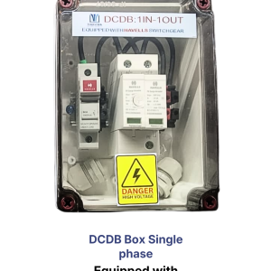 DCDB Box (1 in 1 out Havells components) (600DC)